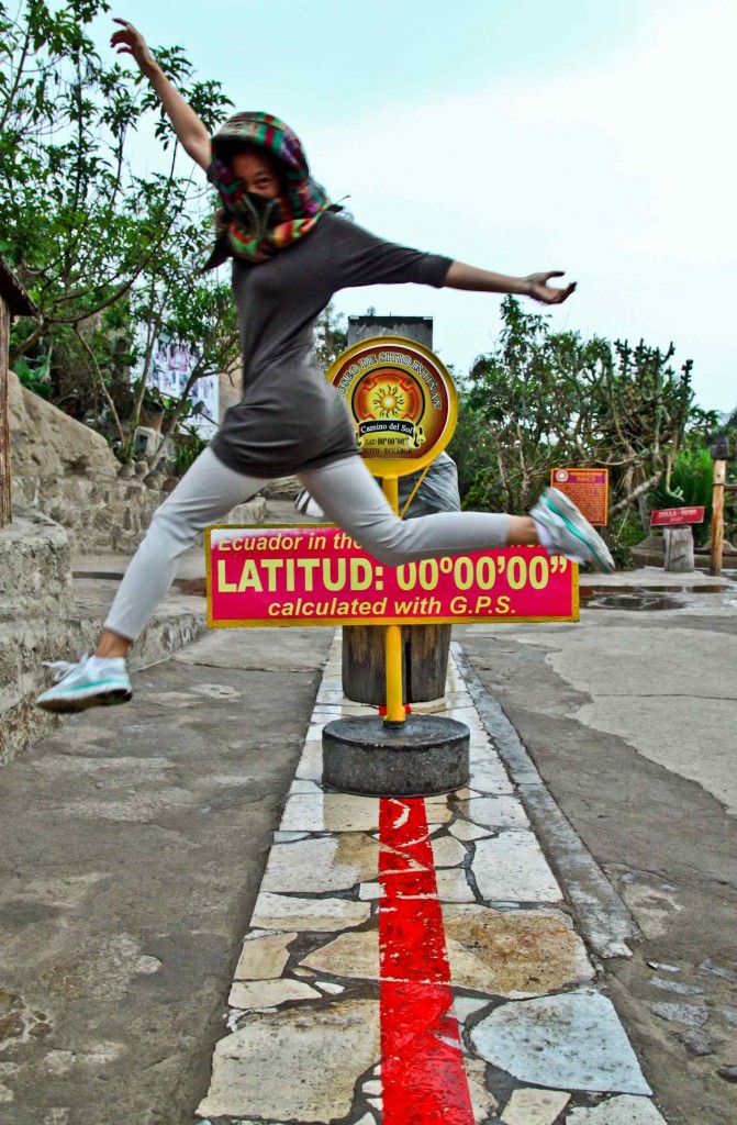 Latin America Travel Photography by Jamie Killen: Jumping Hemispheres at La Mitad del Mundo