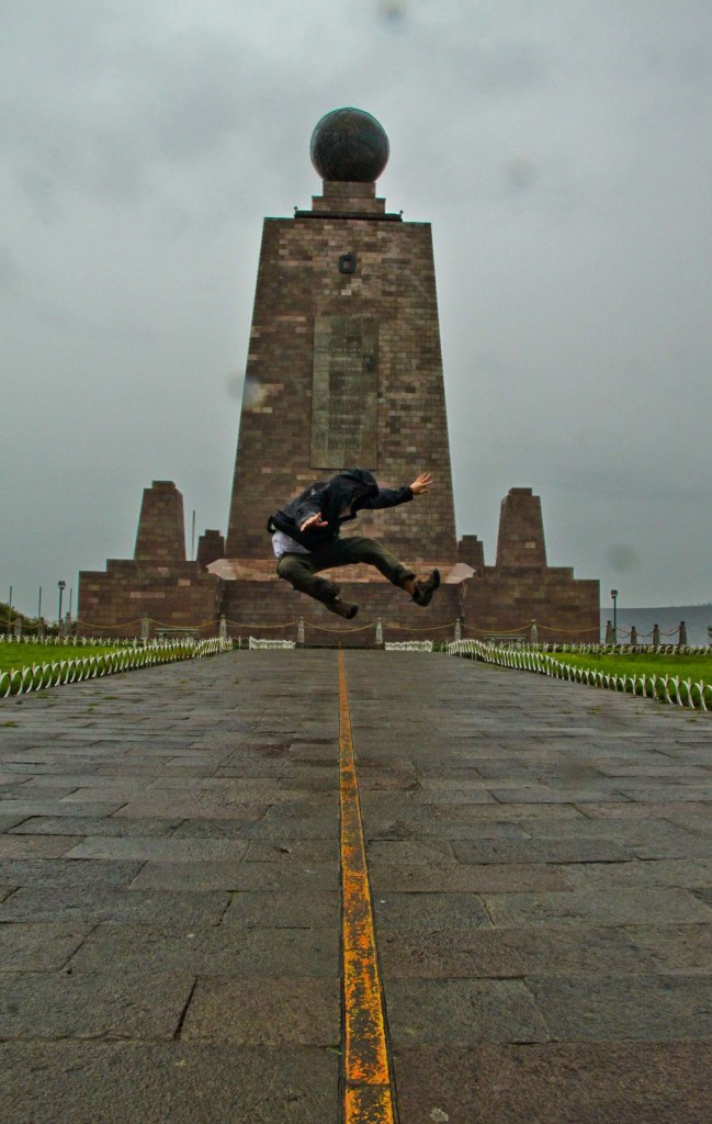 Latin America Travel Photography by Jamie Killen: Jumping Hemispheres at La Mitad del Mundo