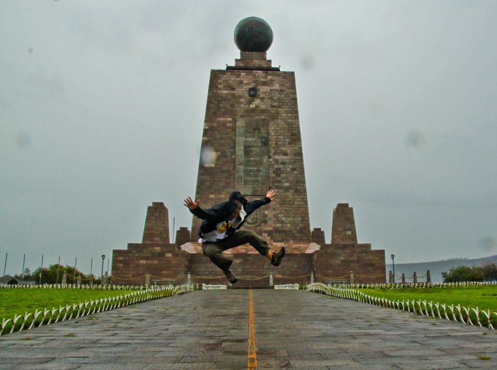 Latin America Travel Photography by Jamie Killen: Jumping Hemispheres at La Mitad del Mundo