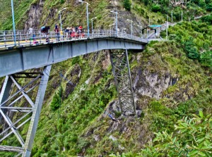Latin America Travel Photography by Jamie Killen: Here and Now - Puenting/Bungee in Baños, Ecuador